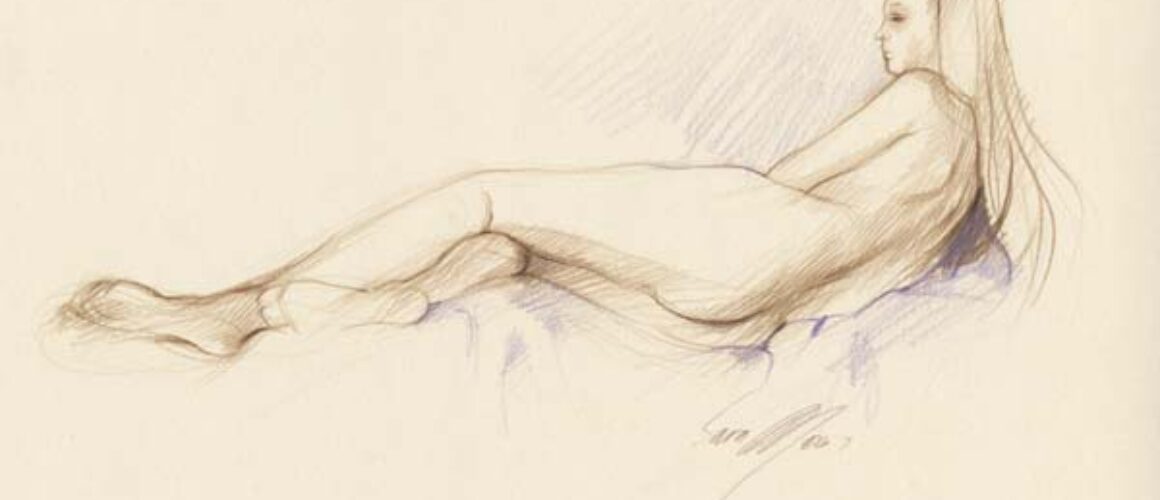 THE ORIGINAL <br>Nude Sketch No.3