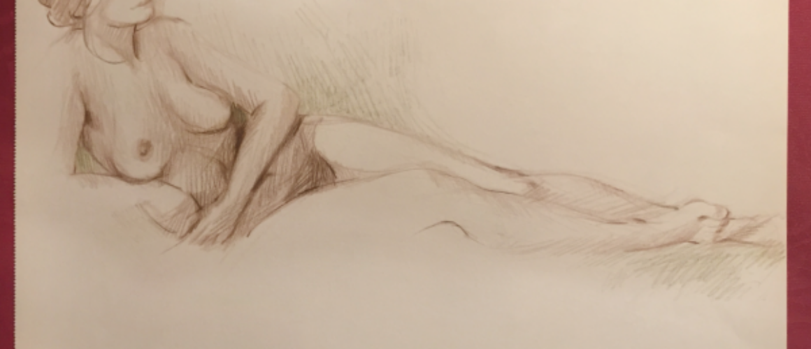 THE ORIGINAL <br>Nude Sketch No.1