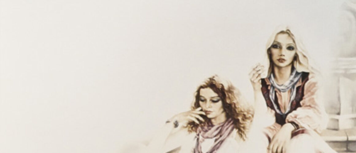 Girls By The Fountain