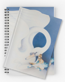'Swan Son' Notebooks & Journals by Sara Moon