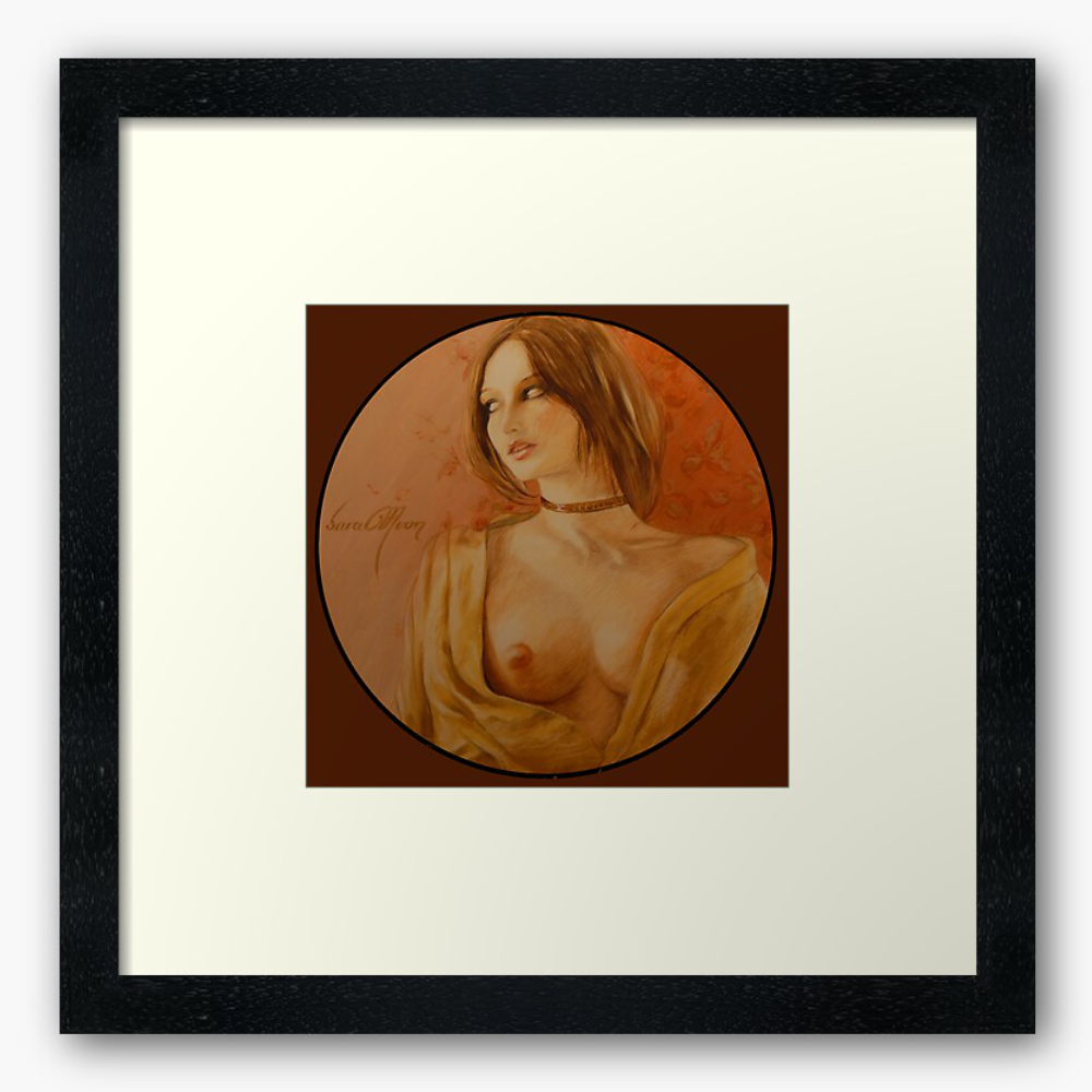 'The Look' Framed Prints by Sara Moon