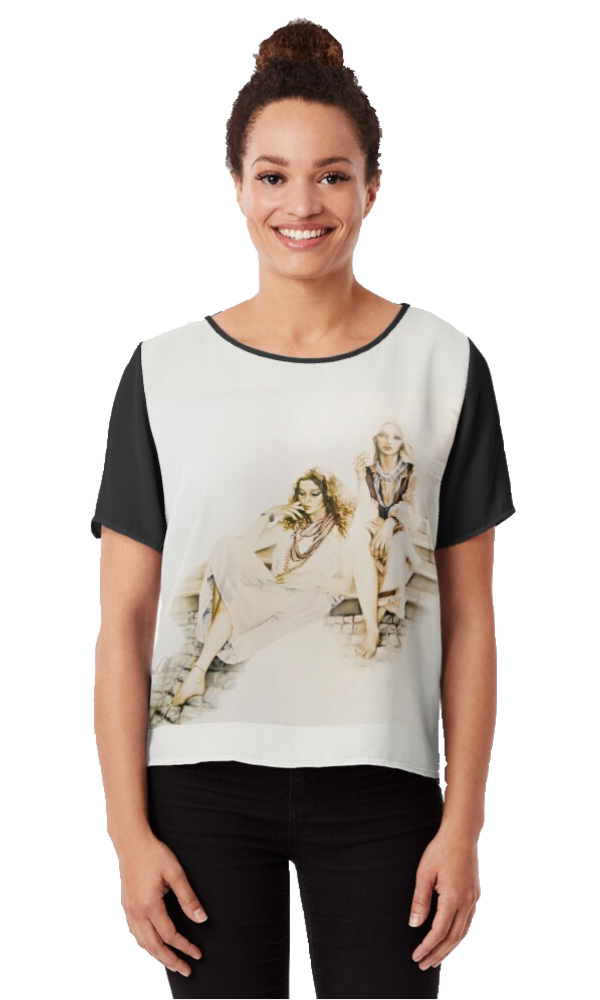 Girls by The Fountain T-Shirt
