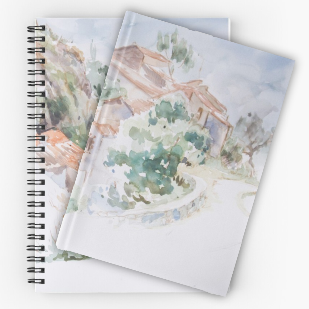 'A Country Village' Notebooks by Sara Moon Art & Design