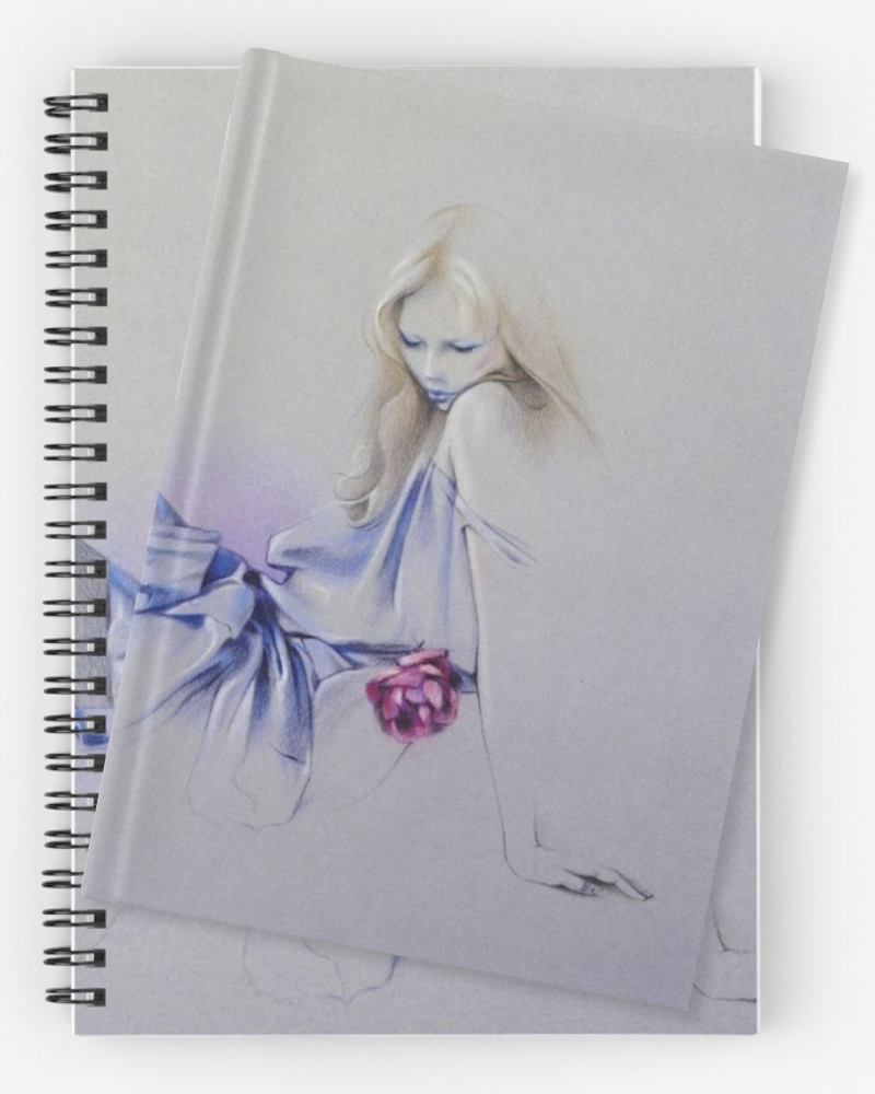 'Sara Blue' Notebooks & Journals by Sara Moon