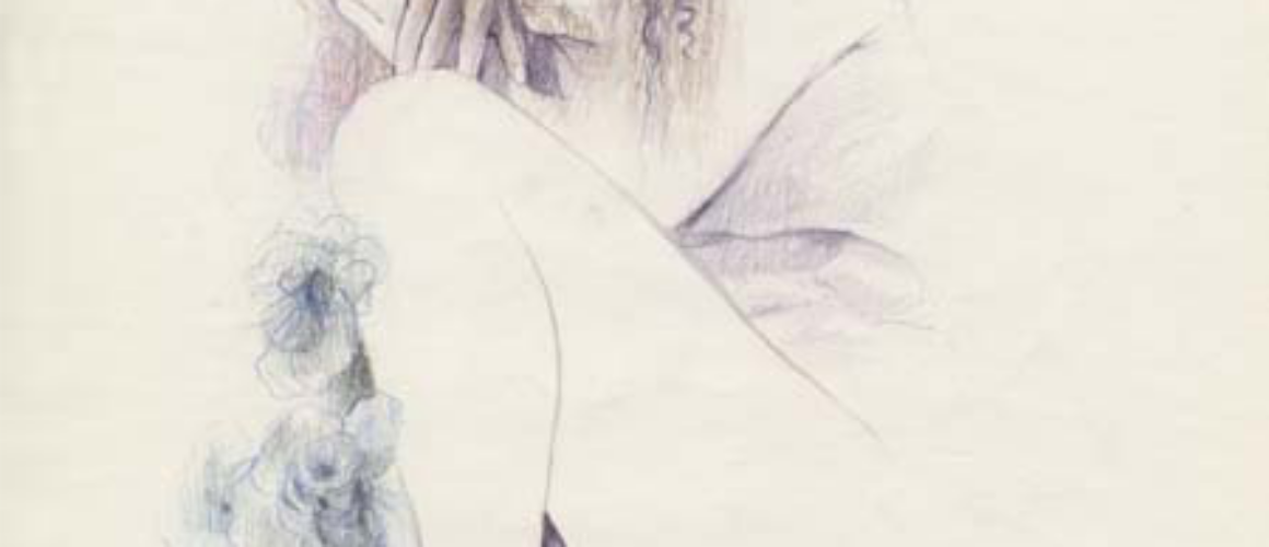 THE ORIGINAL ARTWORK <br>Sketch for Tristesse