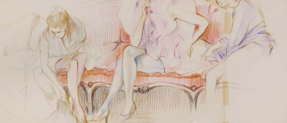 THE ORIGINAL <br>Sketch For <br>'Going To The Ball'